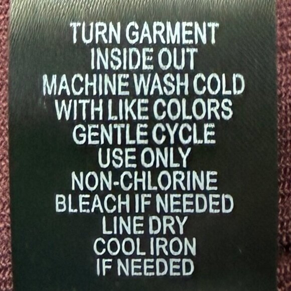 Torrid Fit & Flare Softest Flannel Acrylic Top Women +00 Sassafras Maroon - Picture 8 of 10